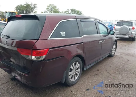 2014 Honda Odyssey Ex из США, поврежденный, VIN 5FNRL5H40EB136172